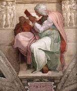 Michelangelo Buonarroti he Persian Sibyl oil painting